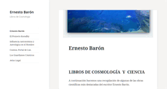 Desktop Screenshot of ernestobaron.net