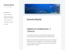 Tablet Screenshot of ernestobaron.net