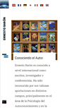 Mobile Screenshot of ernestobaron.com