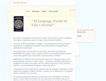 Tablet Screenshot of ernestobaron.info